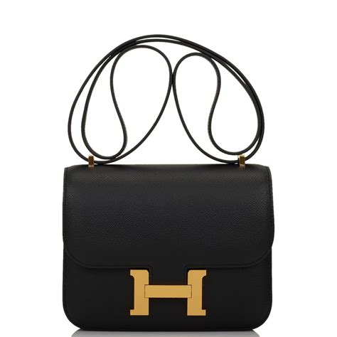 hermes constance black epsom|hermes constance 18 price.